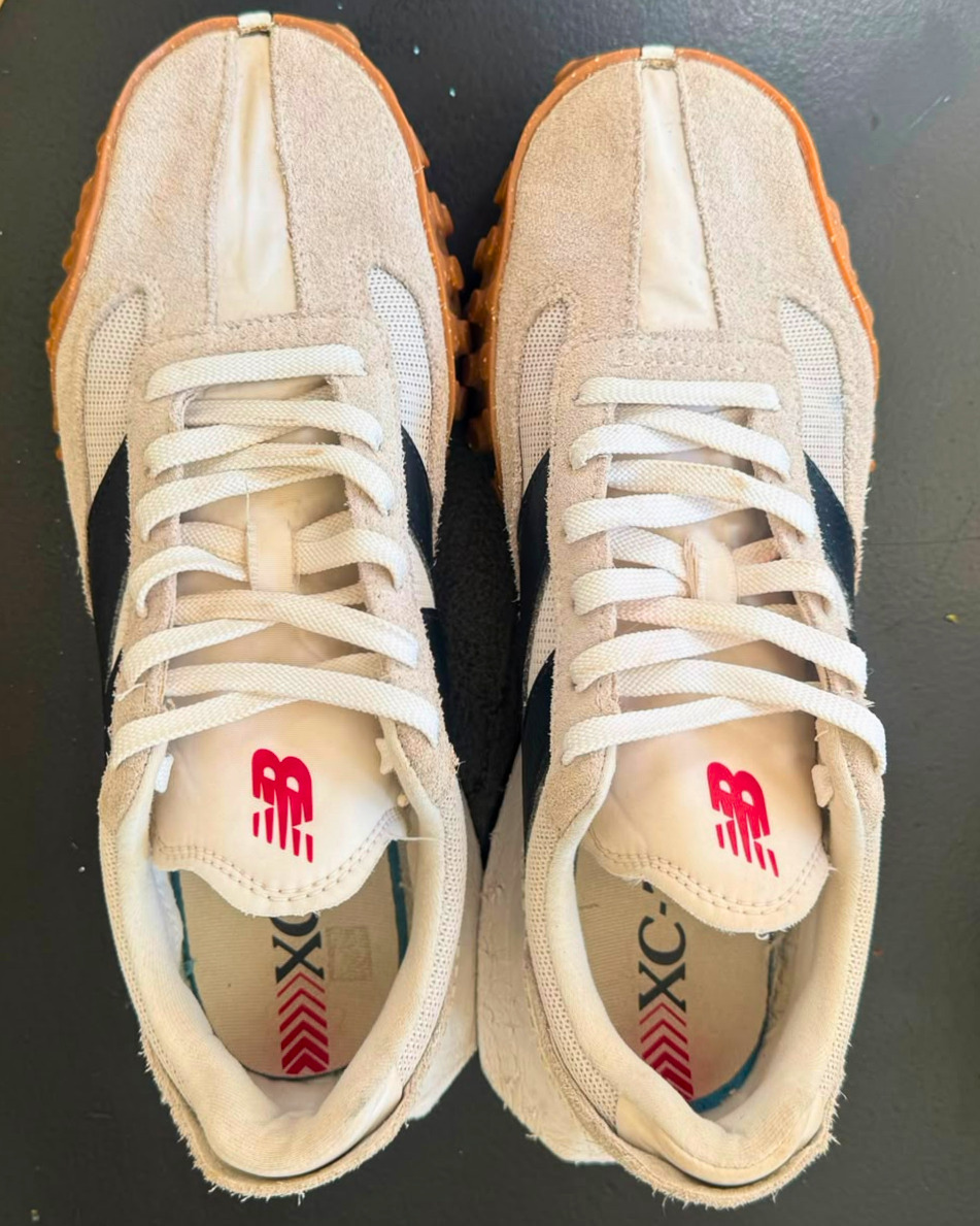 New Balance XC-72 after cleaning